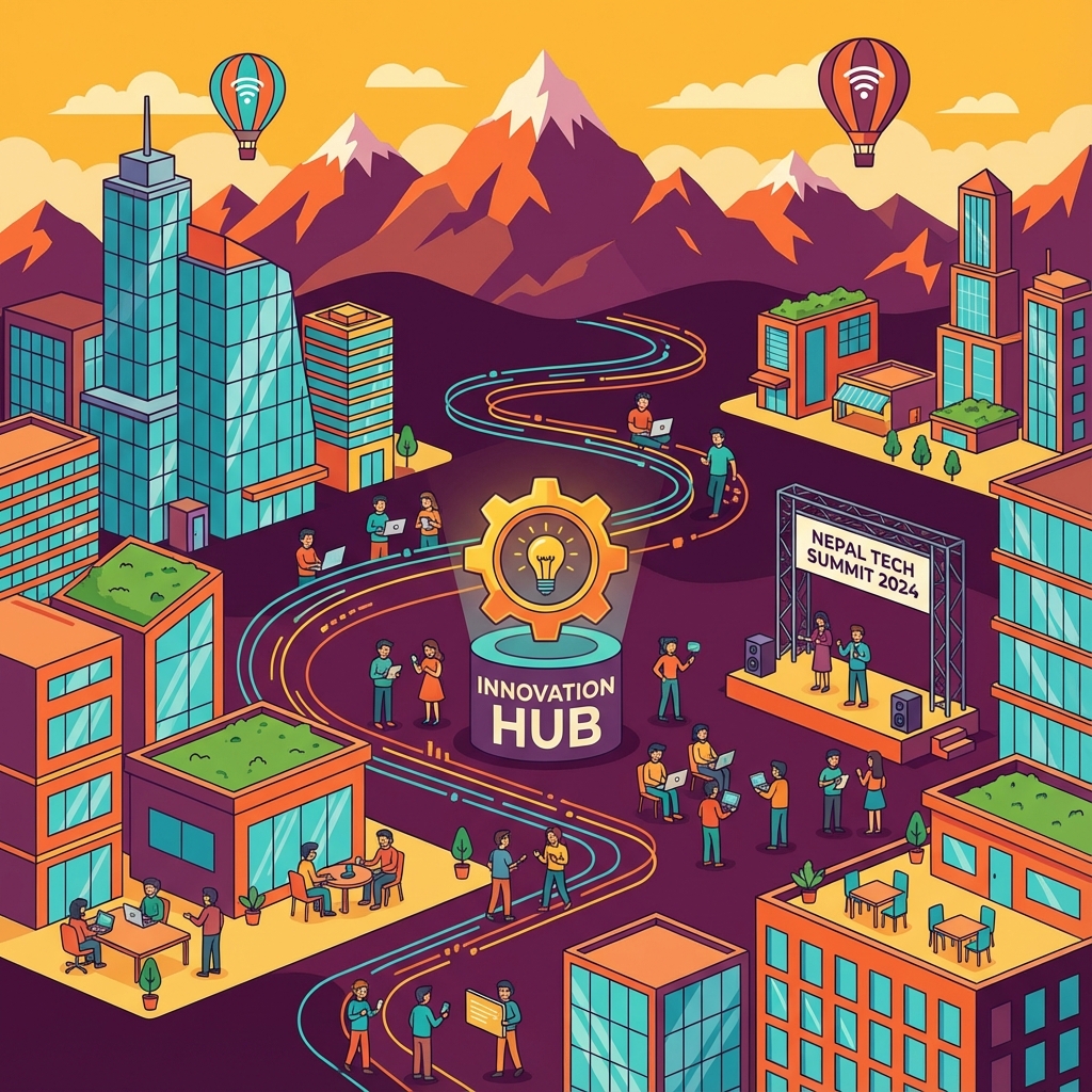 Nepal's Growing Tech Ecosystem - Featured image for Business article